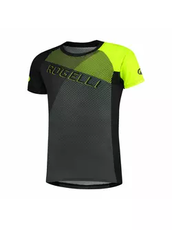 ROGELLI Adventure 060.112 Men bicycle t-shirt MTB black-grey-fluo