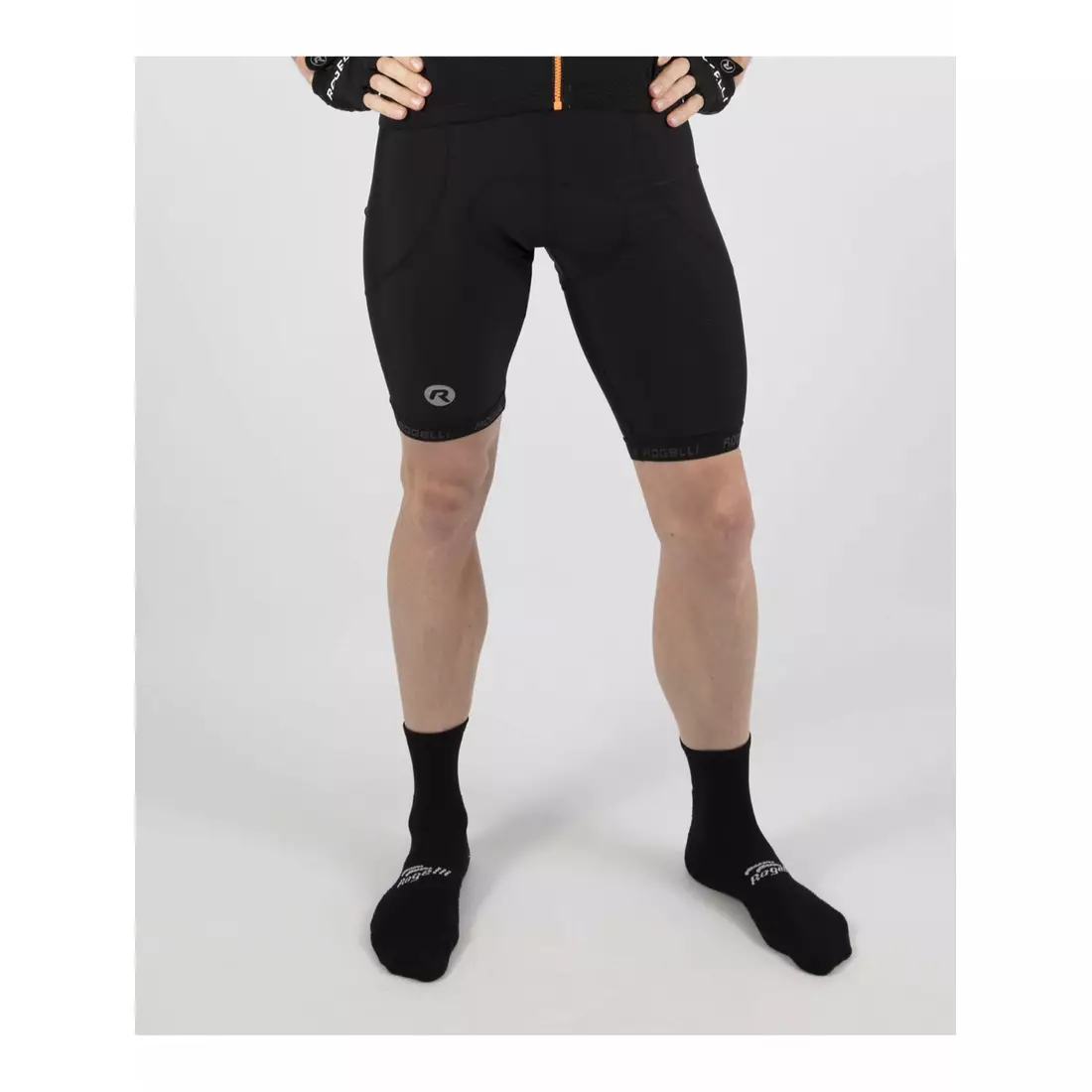 ROGELLI Basic+ 002.606 Men bike shorts Black