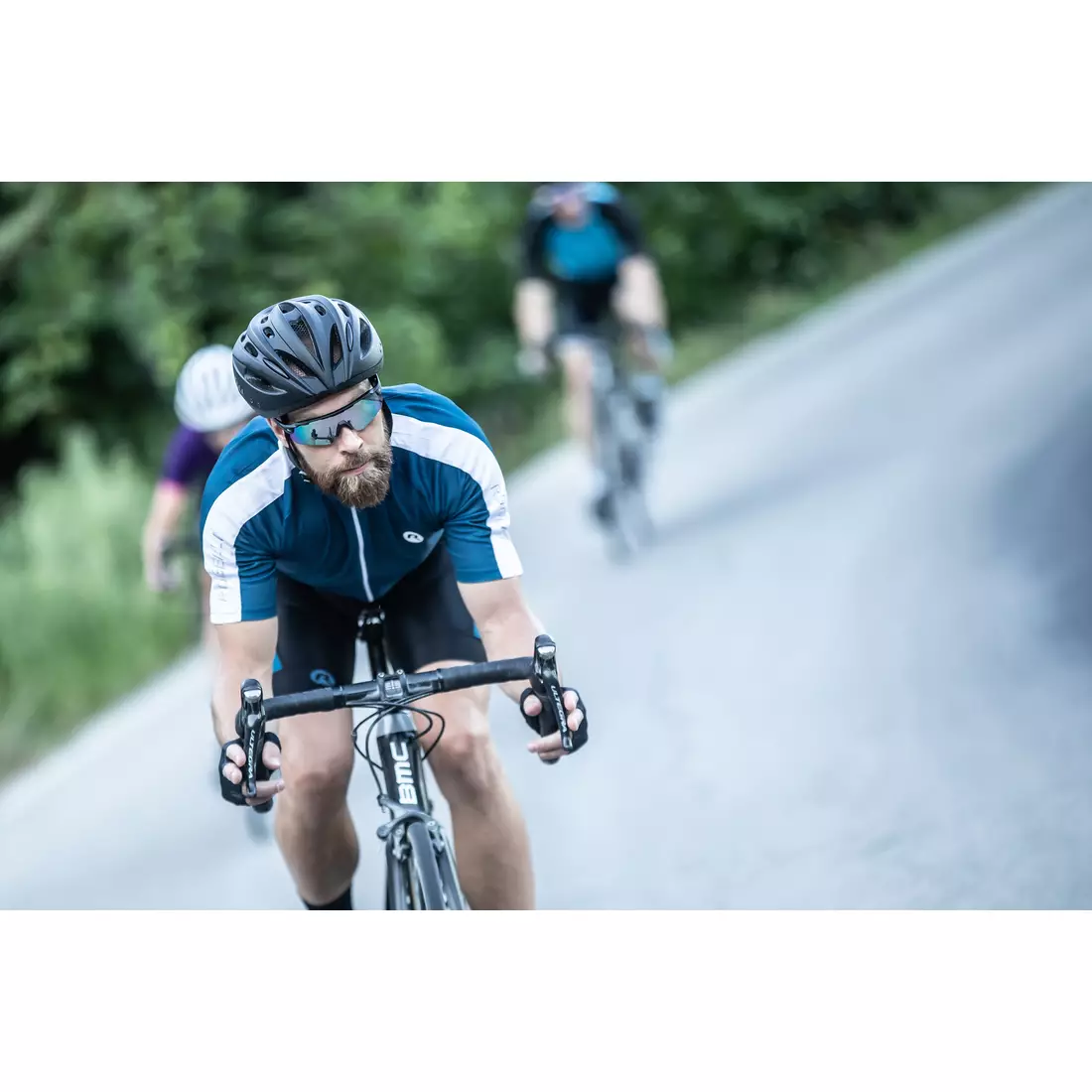 ROGELLI EXPLORE men's cycling jersey, blue