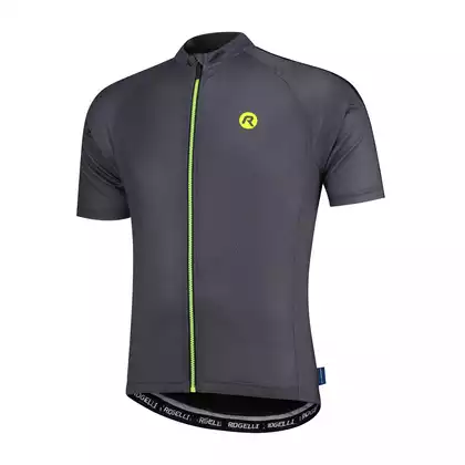 ROGELLI Explore men's cycling jersey Gray-Black-Fluor  001.048