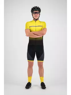 ROGELLI Fuse Men's bib shorts black/yellow 002.234