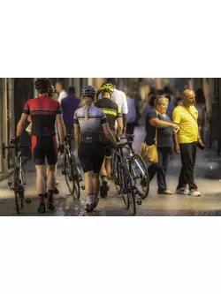 ROGELLI Hero Men Bike Bib shorts black-red 002.238