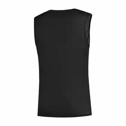 ROGELLI KITE 070.017 Men's mesh functional undershirt sleeveless Black