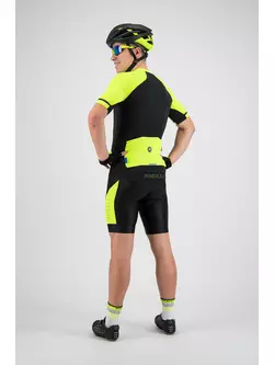 ROGELLI TYRO 002.226 bike bib shorts Black-Fluo