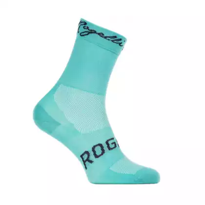 Rogelli BERRY RCS-15 women bicycle socks Turquoise 010.711