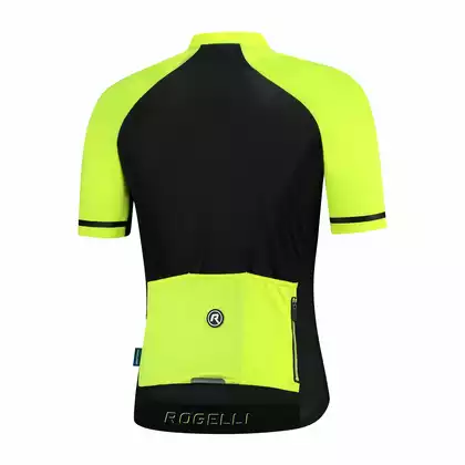 Rogelli Evo 001.093 Men Bicycle T-shirt Black/Fluo
