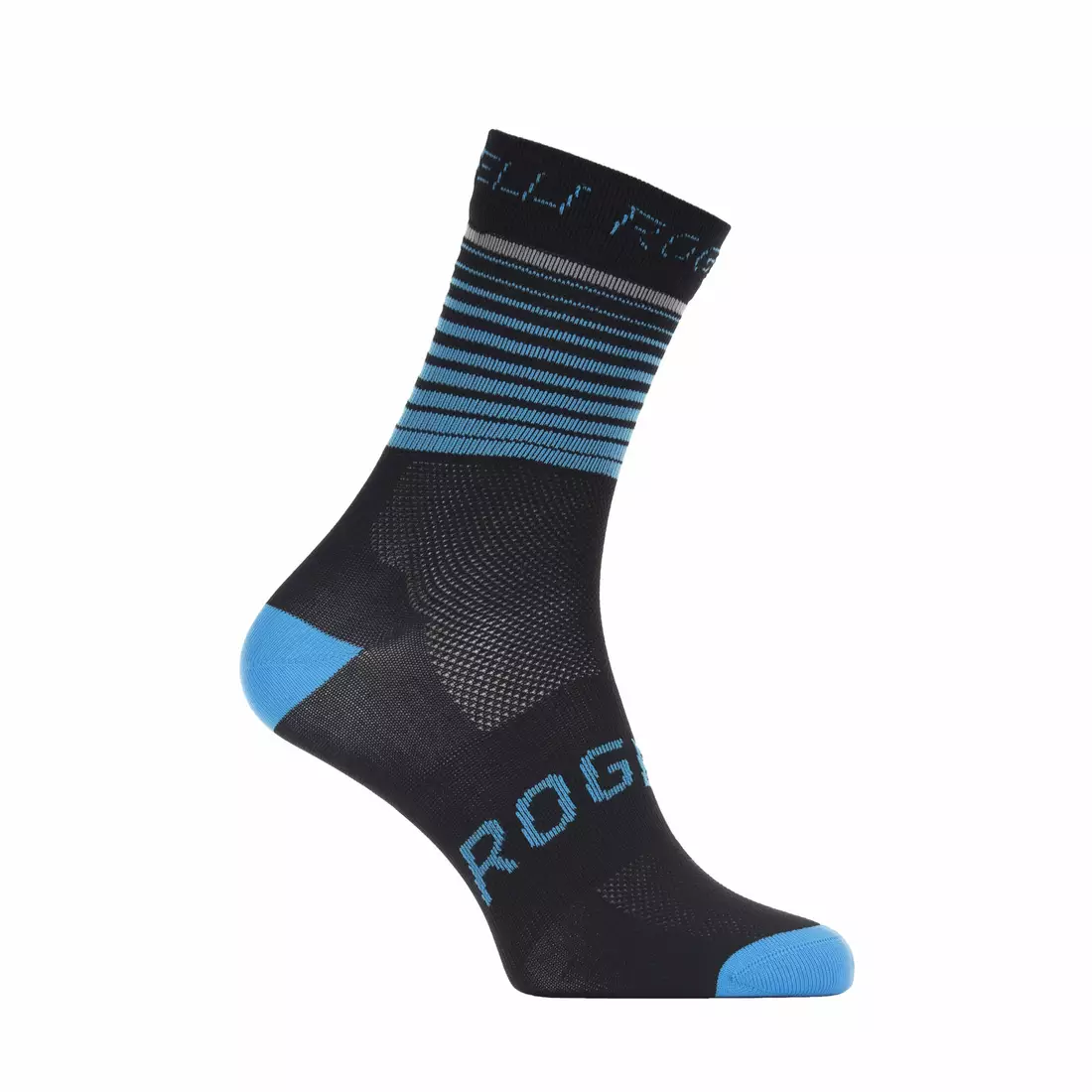 Rogelli HERO bicycle socks 007.903 Black/Blue