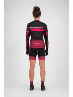 Rogelli Impress 010.191 Women bicycle sweatshirt Burgundy/pink