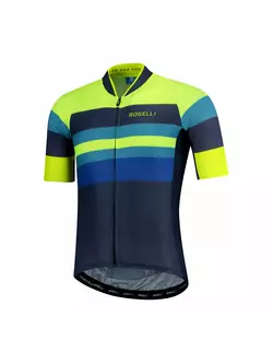 Rogelli PEAK 001.326 Men bicycle t-shirt Blue/fluor
