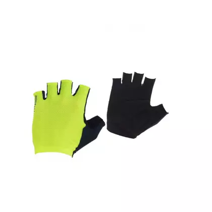 Rogelli Pure Bicycle gloves Fluor-yellow 006.391