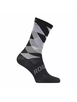 Rogelli SCALE RCS-14 bicycle socks 007.151 Black white