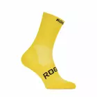 Rogelli SUNSHINE RCS-08 bicycle socks 007.144 Yellow