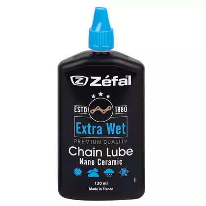 ZEFAL EXTRA WET LUBE chain lubricant for all conditions 120 ML  ZF-9613