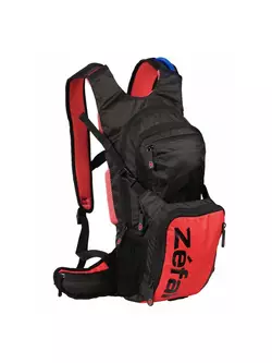 ZEFAL bicycle backpack with waterskin hydro enduro black-red ZF-7165