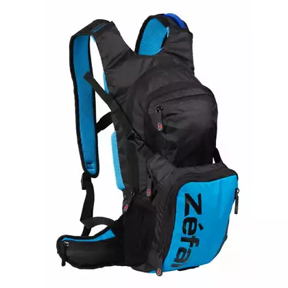ZEFAL bicycle backpack with waterskin hydro enduro black-blue ZF-7164