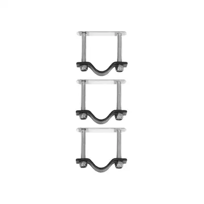 BASIL CRATE MOUNTING SET RVS Mounting kit for bicycle boxes and baskets BAS-70166