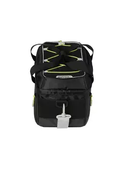 BASIL MILES TRUNKBAG 7L, waterproof luggage bag, Universal Bridge System, black BAS-17753