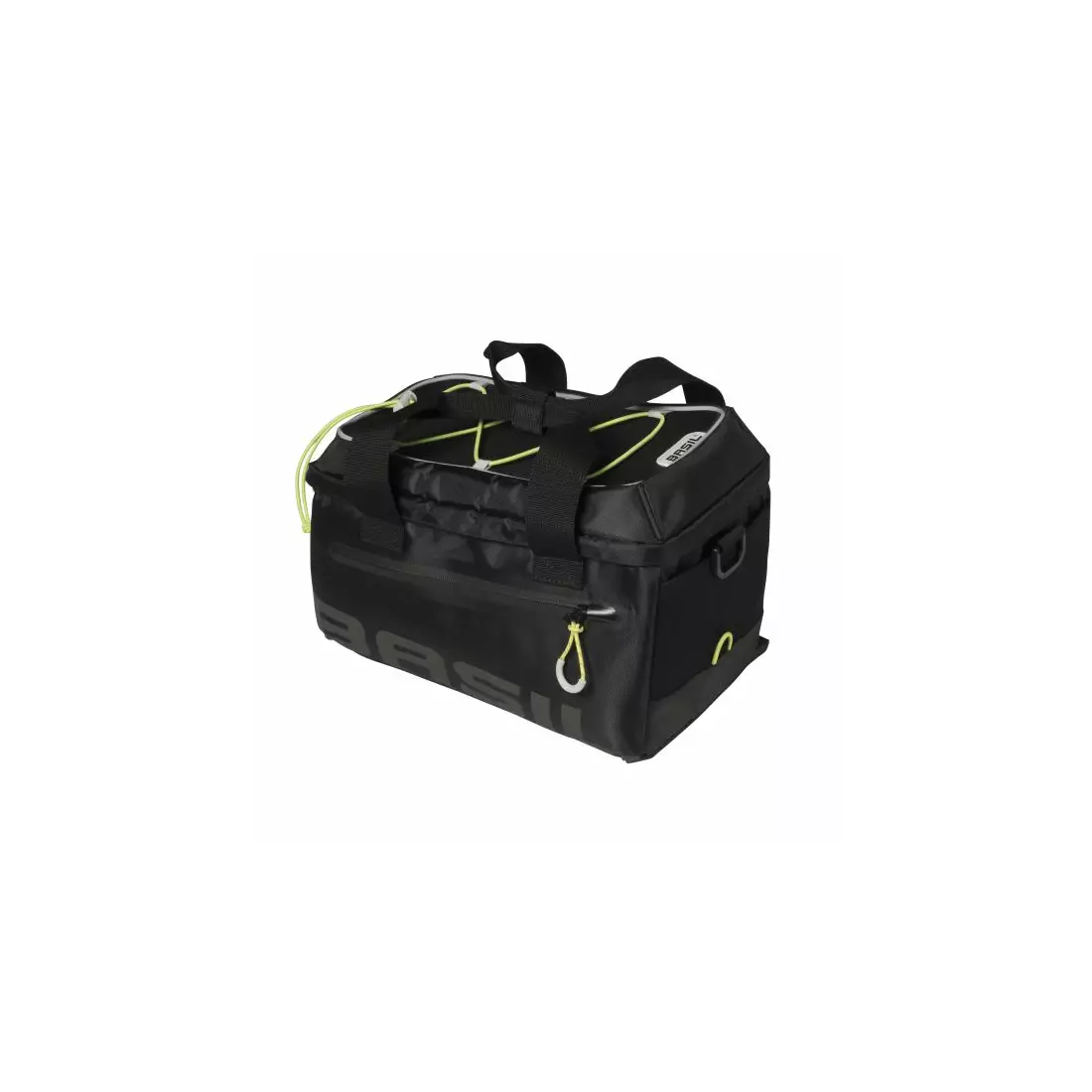 BASIL MILES TRUNKBAG 7L, waterproof luggage bag, Universal Bridge System, black BAS-17753