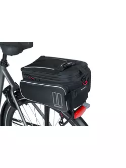 BASIL SPORT DESIGN TRUNKBAG 7-12L, Waterproof bicycle bag, black BAS-17746