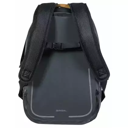 Plecak BASIL URBAN DRY BACKPACK 18L, Bicycle backpack, Hook-On System hooks, black BAS-17766