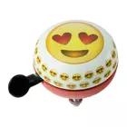 Bicycle bell WIDEK DING DONG EMOTICONS Heart Eyes WDK-4358