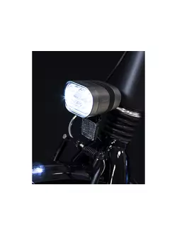 Bicycle front light SPANNINGA AXENDO 60 XDAS DRL 60 lux/300 lumens for dynamo SNG-H639018