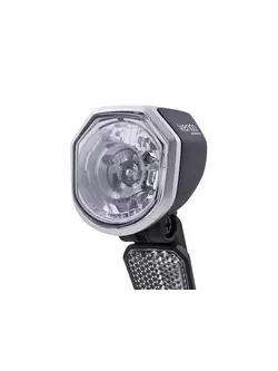 Bicycle front light SPANNINGA KENDO+ XDO 30 lux/120 lumens for dynamo + 55cm cable SNG-H057038