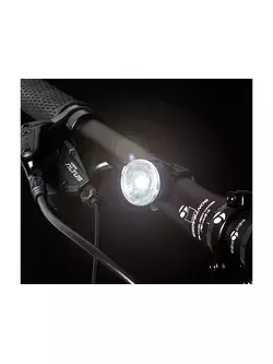 Bicycle lights set SPANNINGA DOT 10 lumens batteries front black , DOT 10 lumens batteries rear black (NEW) SNG-999173