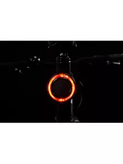 Bicycle rear light SPANNINGA O FLASH XB 15 lumens + batteries SNG-999125