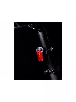 Bicycle rear light SPANNINGA PYRO FLASH XB 20 lumens + batteries SNG-999144