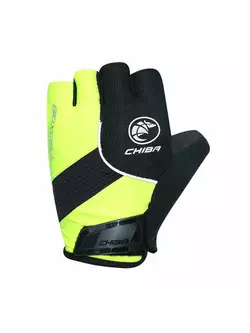 CHIBA bicycle gloves bioxcell neon yellow 3060120