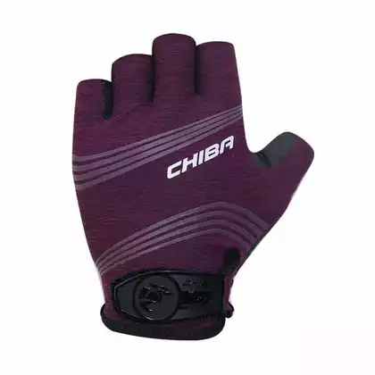 CHIBA ladies' bicycle gloves damskie lady super light purple 3090220
