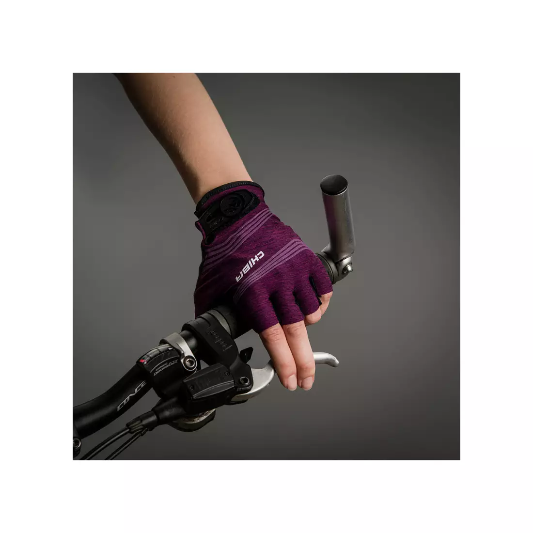CHIBALADY SUPER LIGHT  women's cycling gloves, purple 3090220