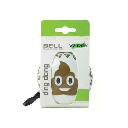 Bicycle bell WIDEK DING DONG EMOTICONS Poo WDK-4361