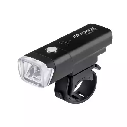 FORCE RAY Bicycle light front USB biała 45165