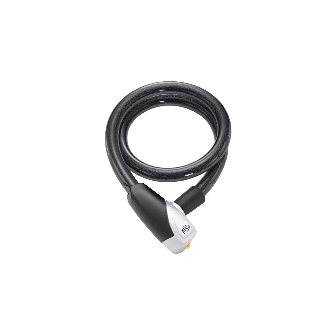 MAGNUM bicycle lock cord 100cm 5 keys with a code black MGN-3022