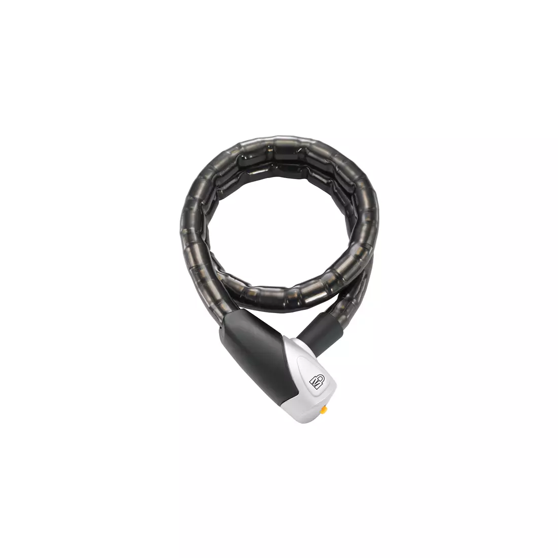 MAGNUM bicycle lock cord 110cm 5 keys with a code black MGN-3013