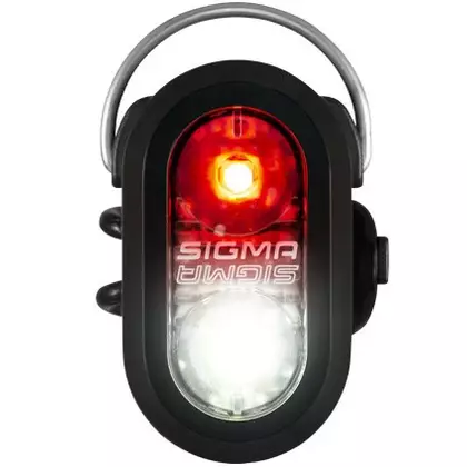 SIGMA MICRO DUO BLACK bicycle front / rear light SIG-17250