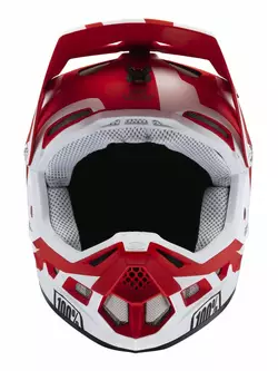 100% bicycle helmet full face aircraft composite red STO-80004-366-09