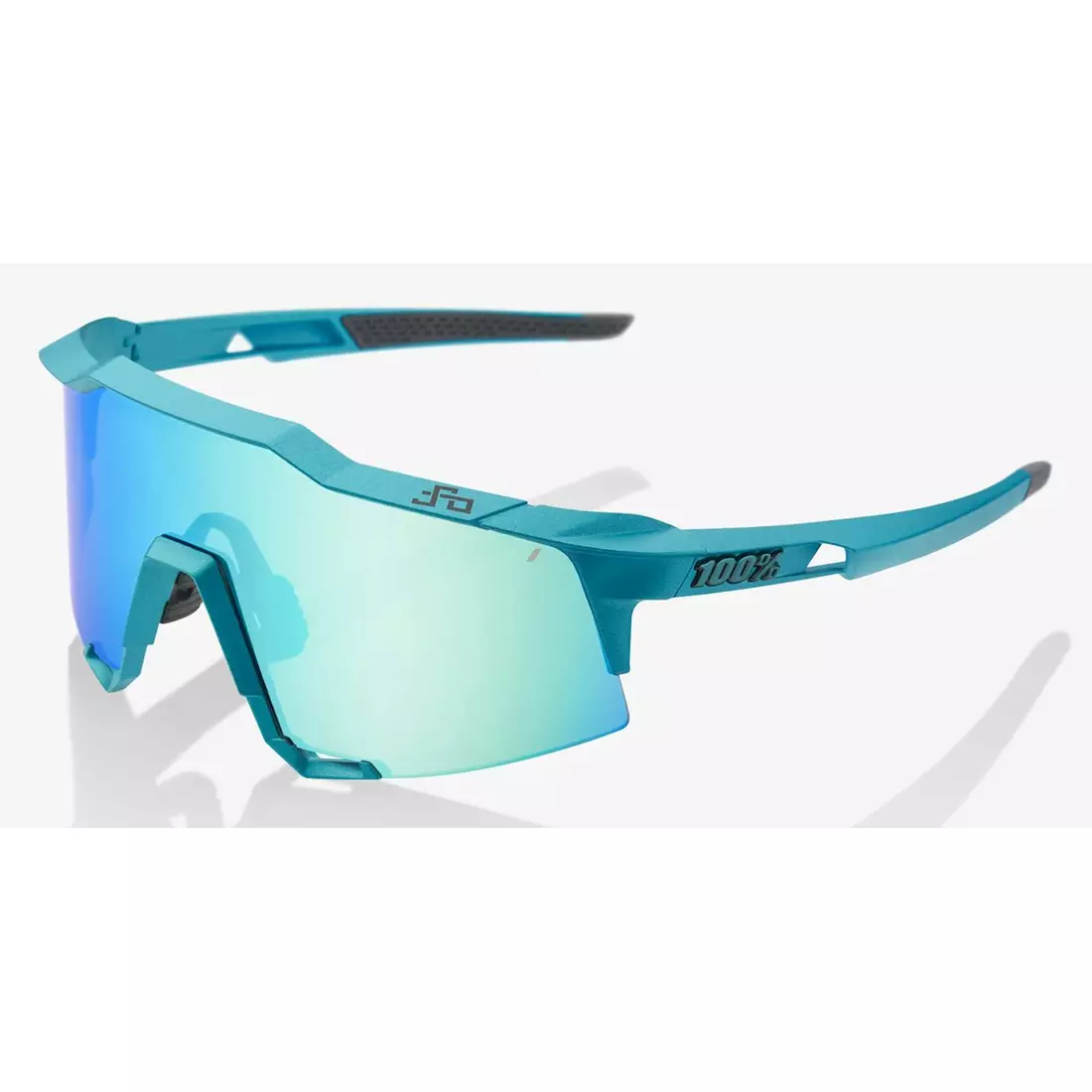 100% sports glasses speedcraft Peter Sagan LE blue topaz blue topaz  multilayer mirror lens + clear lens STO-61001-908-69