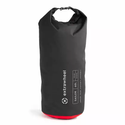 EXTRAWHEEL waterproof bag sailor 60l polyester black E0076