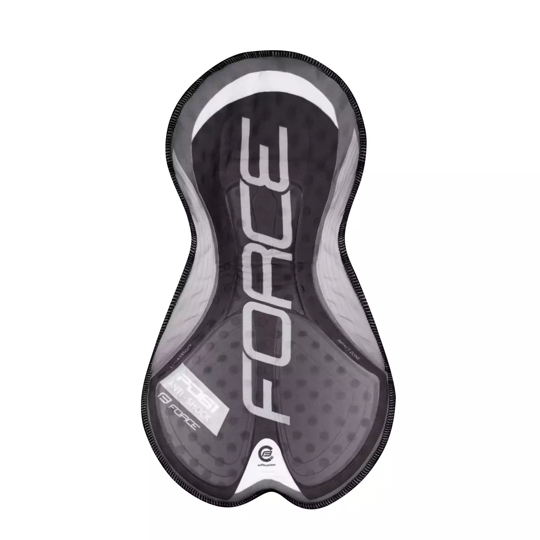 FORCE B30 cycling shorts black-grey 9003153
