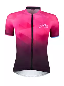 FORCE GEM women's cycling jersey, pink 