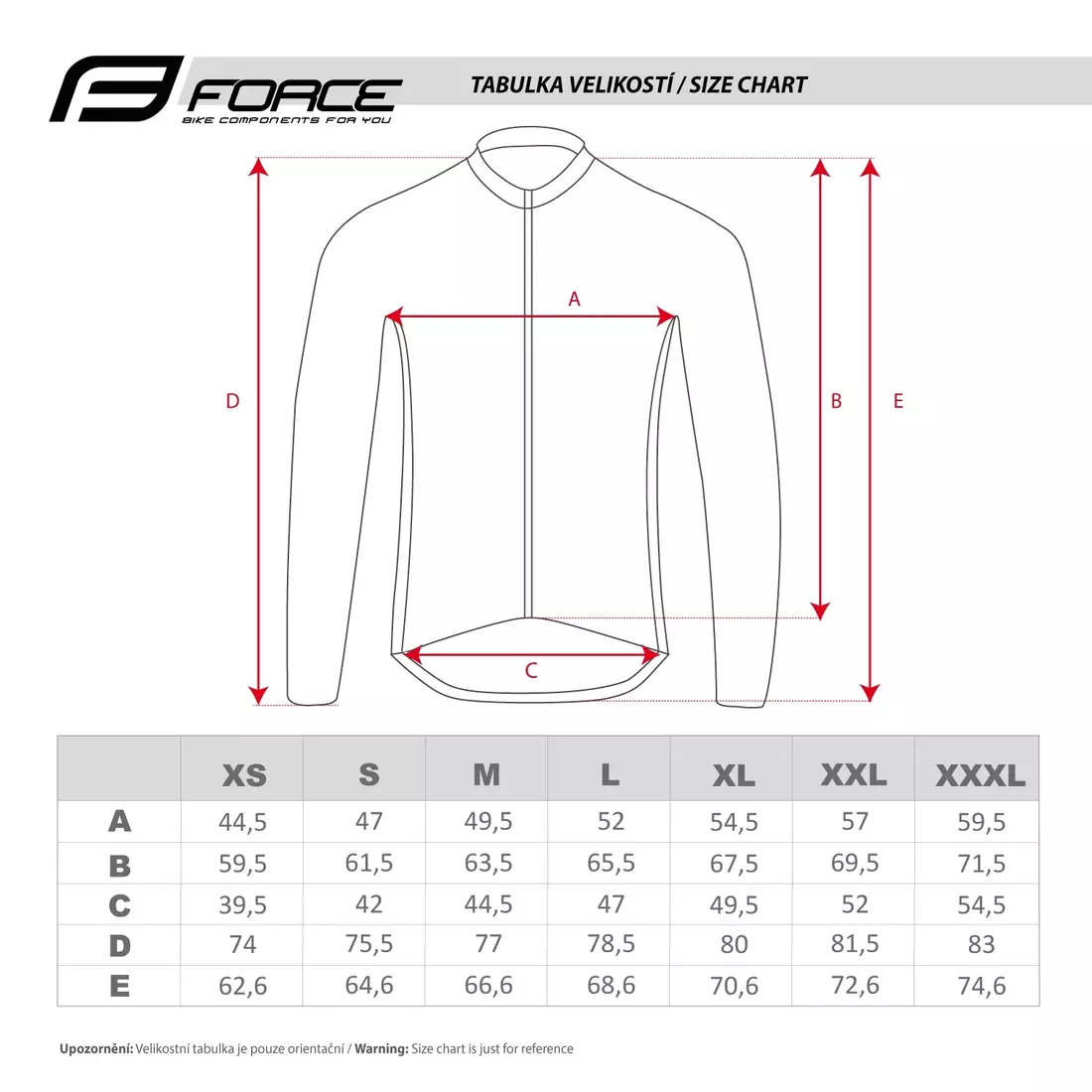 FORCE bicycle sweatshirt zoro black-red 899813-M