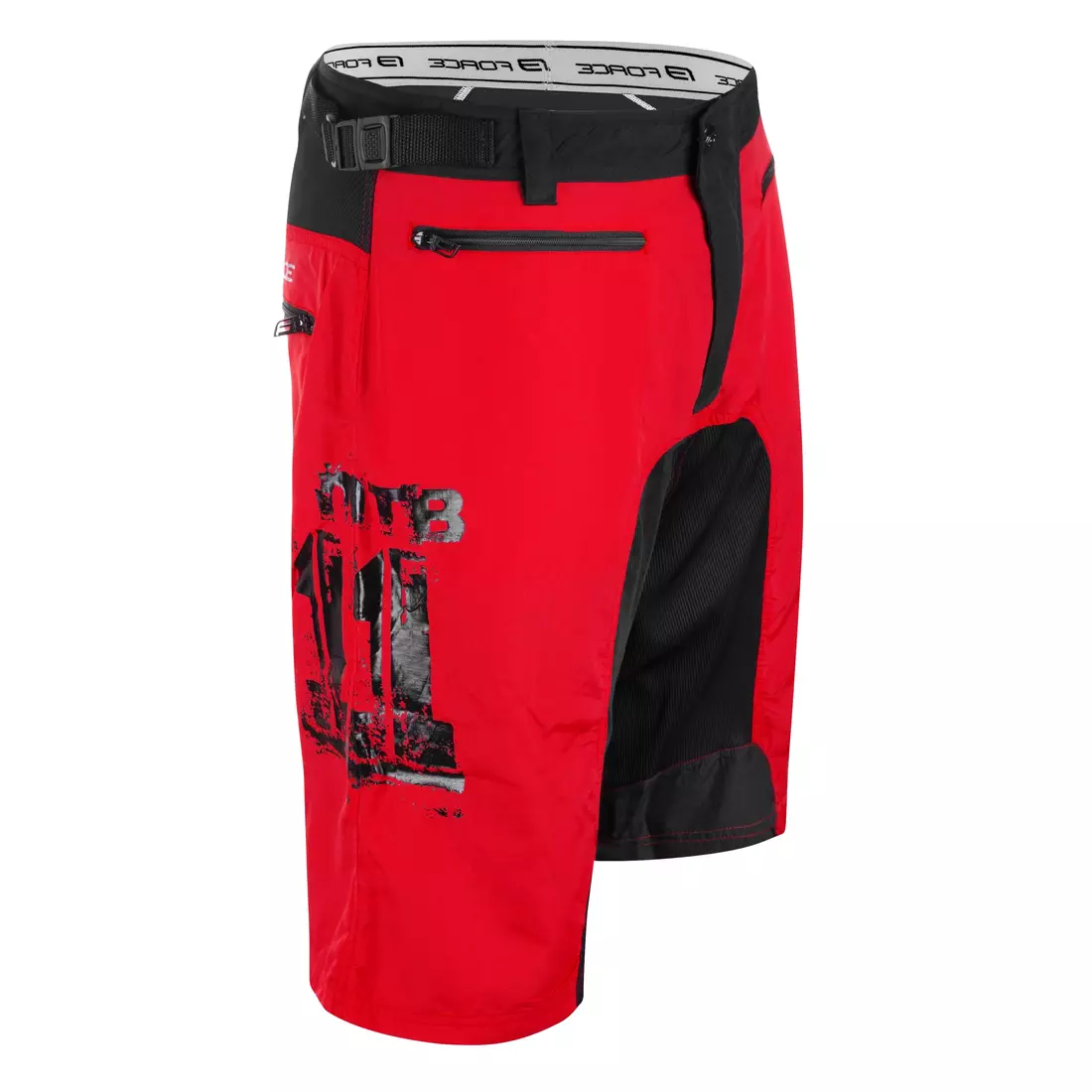 FORCE cycling shorts MTB-11 red 9003321