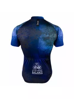 KAYMAQ M10 Men bicycle t-shirt Blue