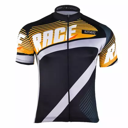 KAYMAQ M20 RACE men's cycling short sleeve jersey orange