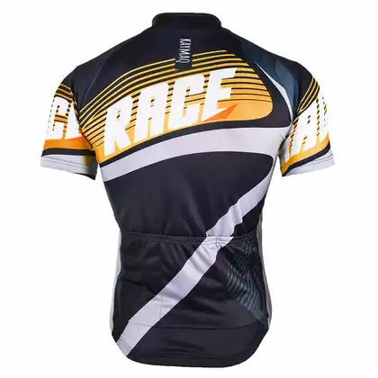 KAYMAQ M20 RACE men's cycling short sleeve jersey orange