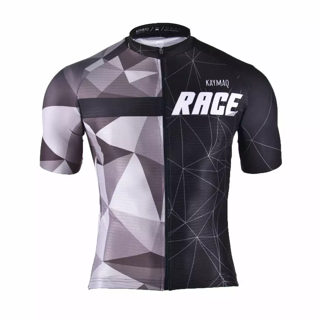 KAYMAQ M30 RACE men's cycling short sleeve jersey grey
