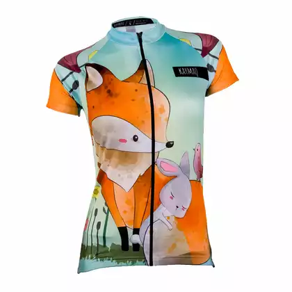 KAYMAQ W1-W04 women's short-sleeved cycling jersey